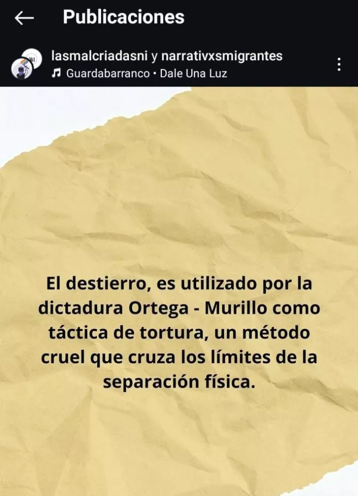 Comunicado Colectivo Malcriadas excarcelación nicaragüenses